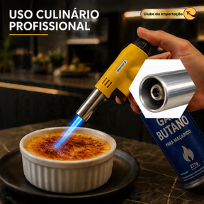 MAÇARICO PORTATIL CULINARIA
