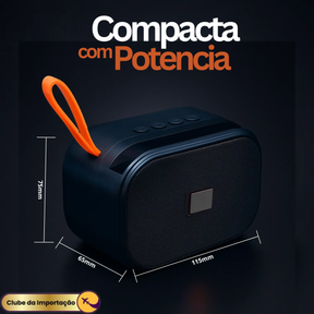 Caixa de Som Bluetooth 5W com Suporte para Celular