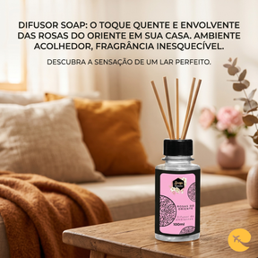 DIFUSOR SOAP 100 ML - ROSA DO ORIENTE