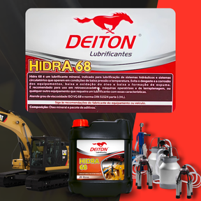 Óleo Hidráulico Hidra 68 Deiton Galão De 20l