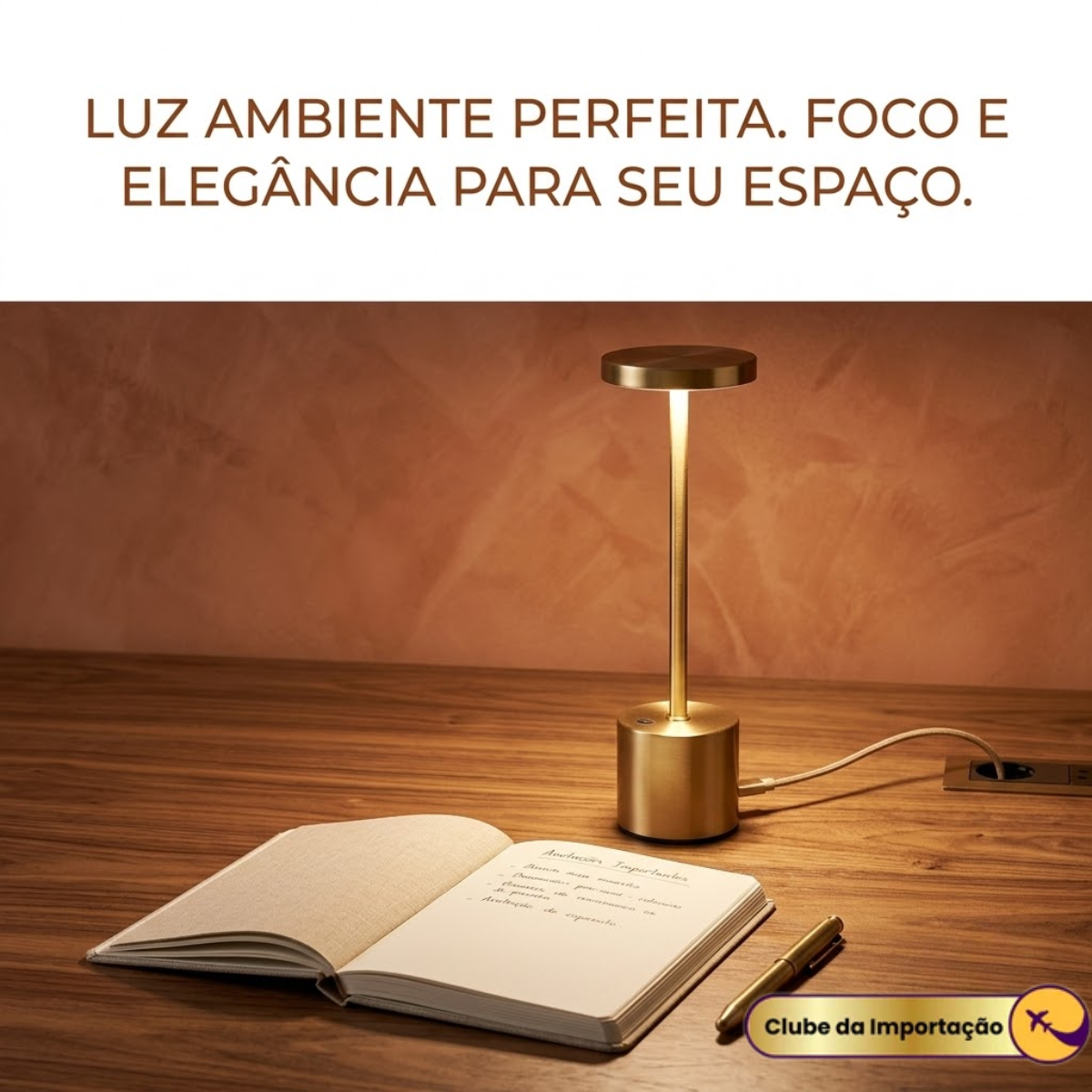 Mini Luminaria De Mesa