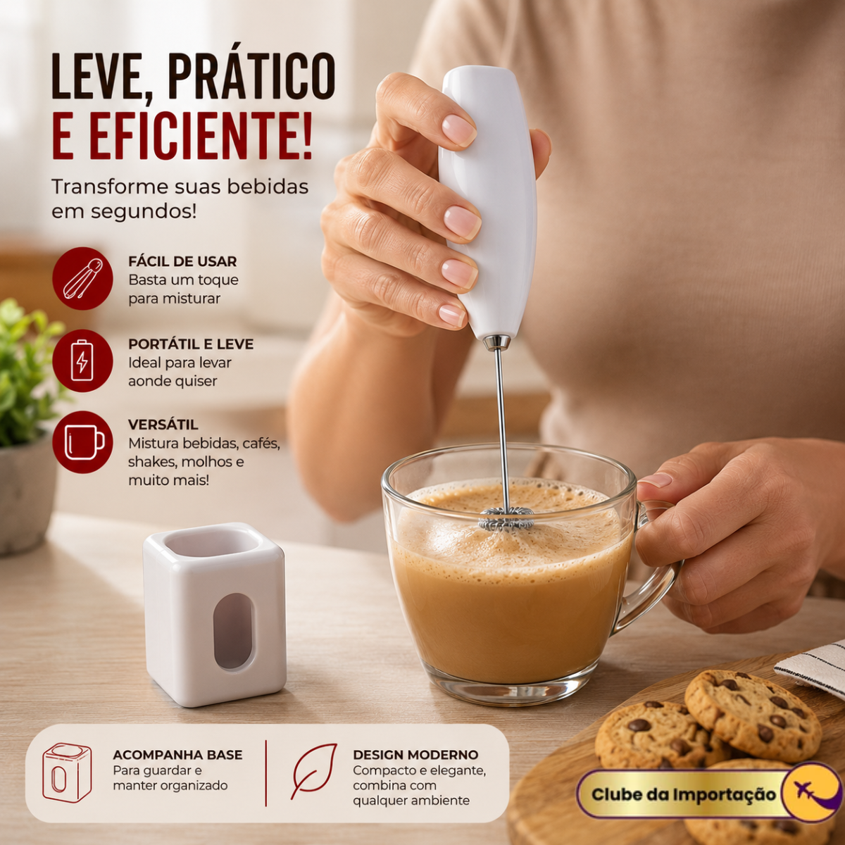 MINI MIXER COM BASE
