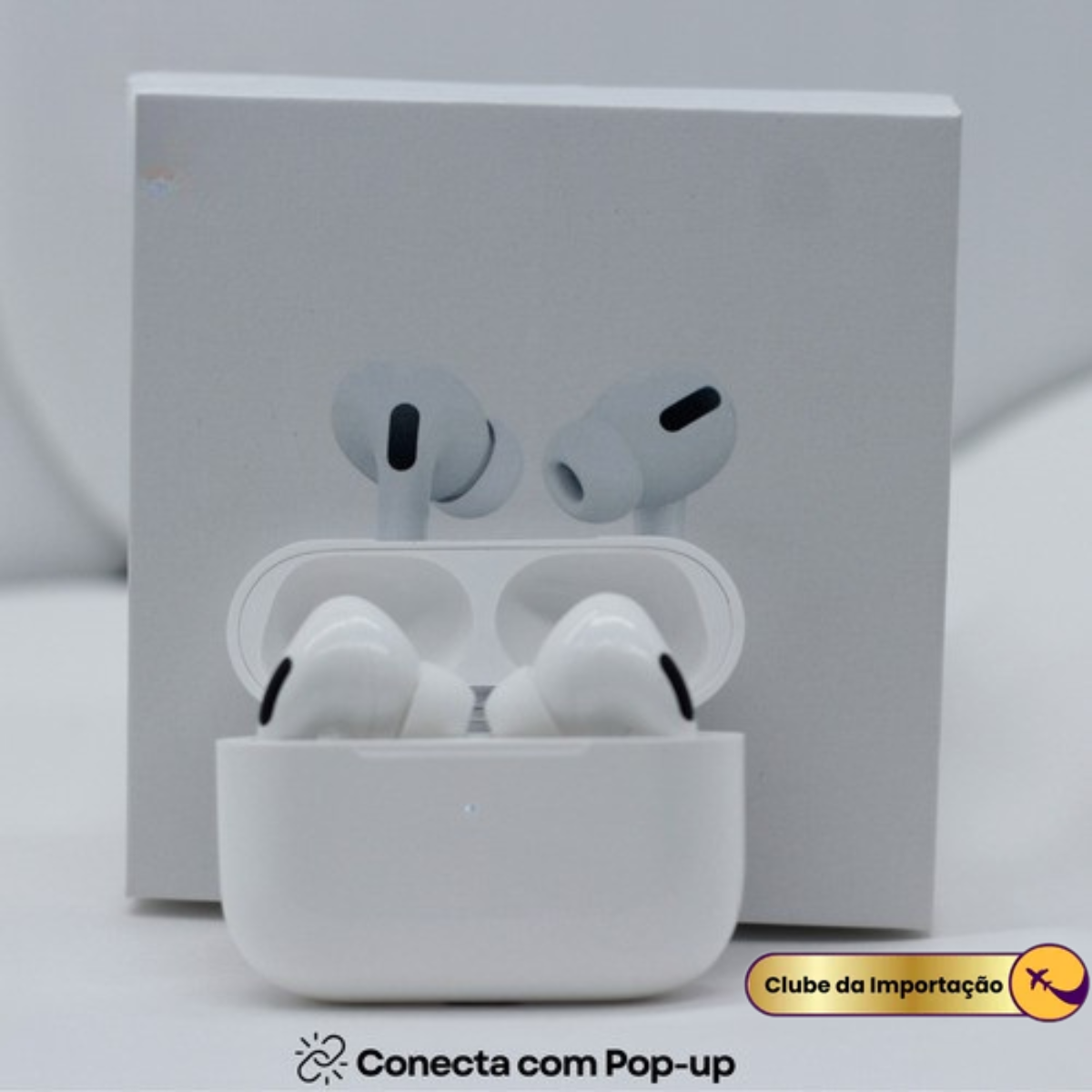 Fone Sem Fio Bluetooth Para iPhone E Android Ultra Premium