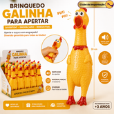 BRINQUEDO DE GALINHA PARA APERTAR