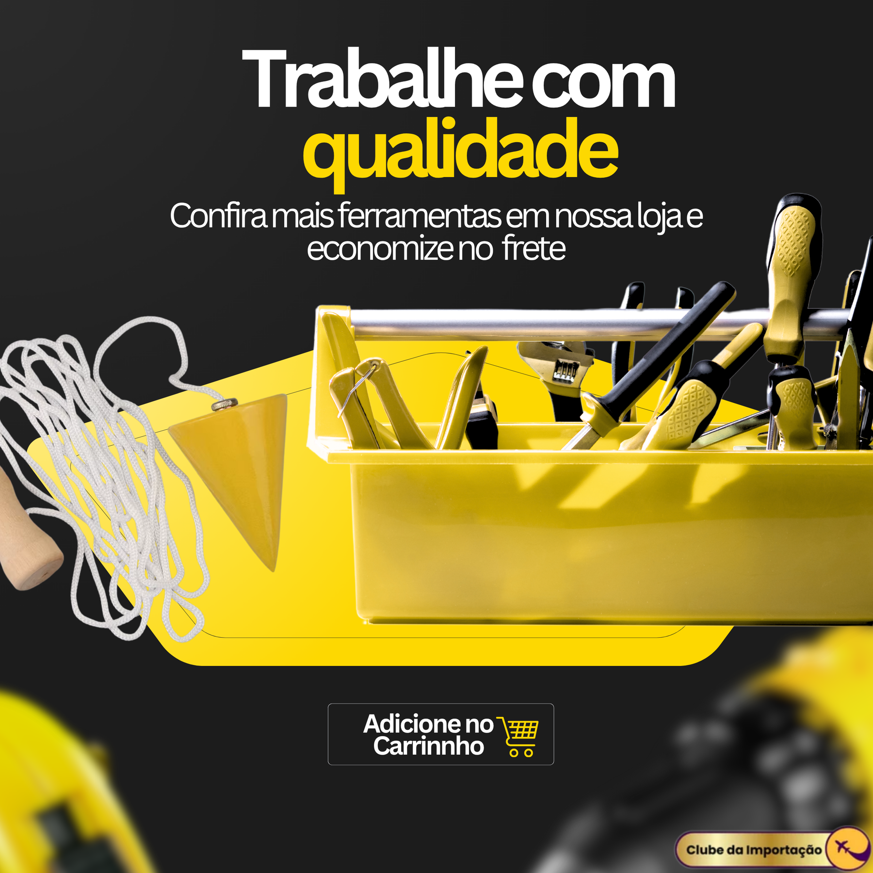 Prumo De Centro Metal Sólido Preciso Pião 300g Para Obra