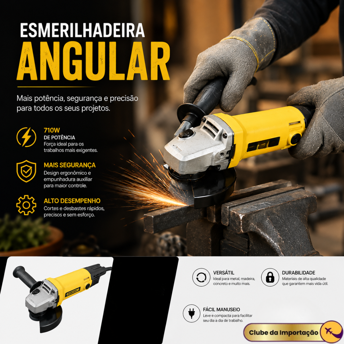 ESMILHADEIRA ANGULAR 220V