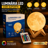 Luminaria Lua C/ Suporte