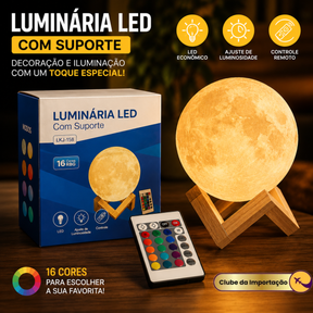 Luminaria Lua C/ Suporte