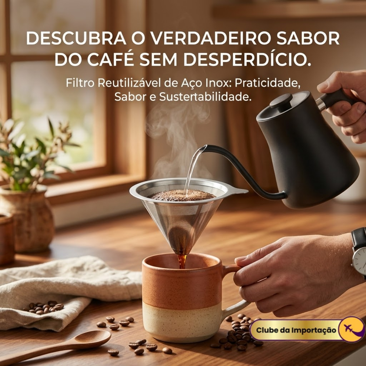 FILTRO DE CAFÉ INOX