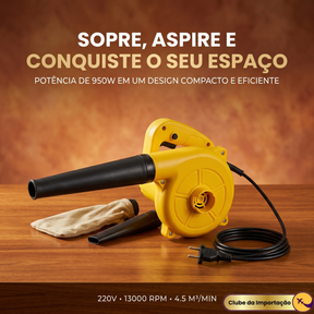 SOPRADOR E ASPIRADOR ELETRICO