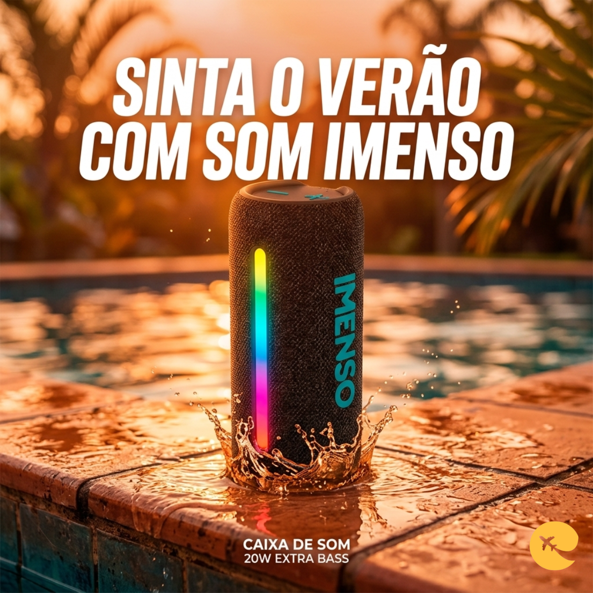 CAIXA DE SOM IMENSNO X05 EXTRA BASS