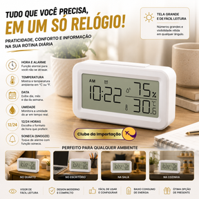 RELÓGIO MESA