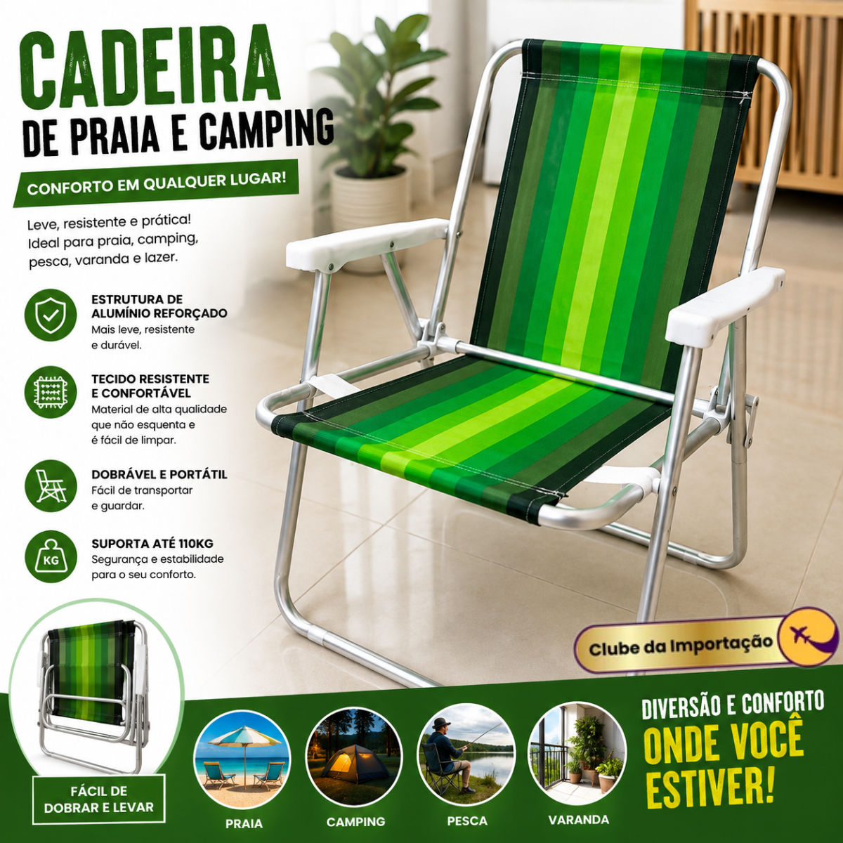 CADEIRA DE PRAIA