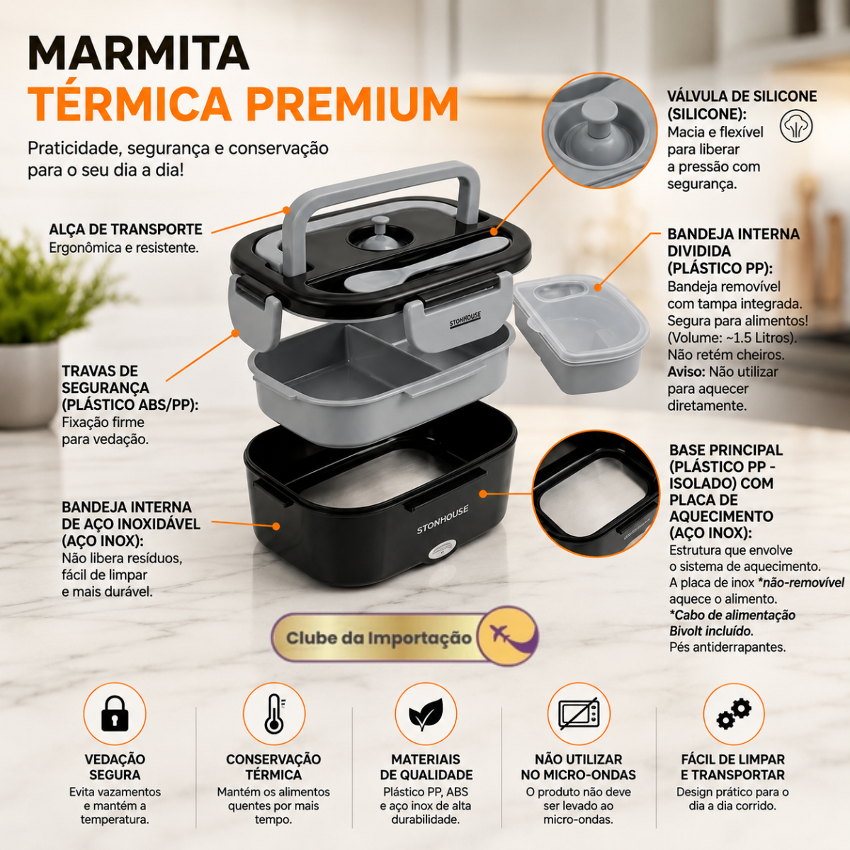 MARMITA ELÉTRICA TÉRMICA