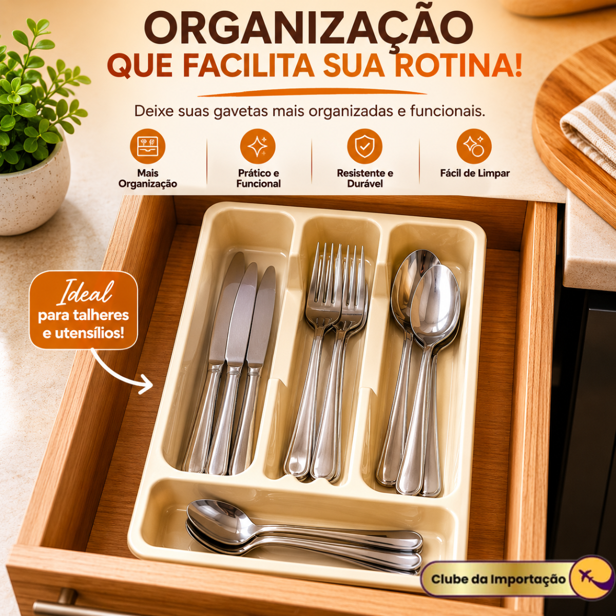 ORGANIZADOR  DE TALHERES