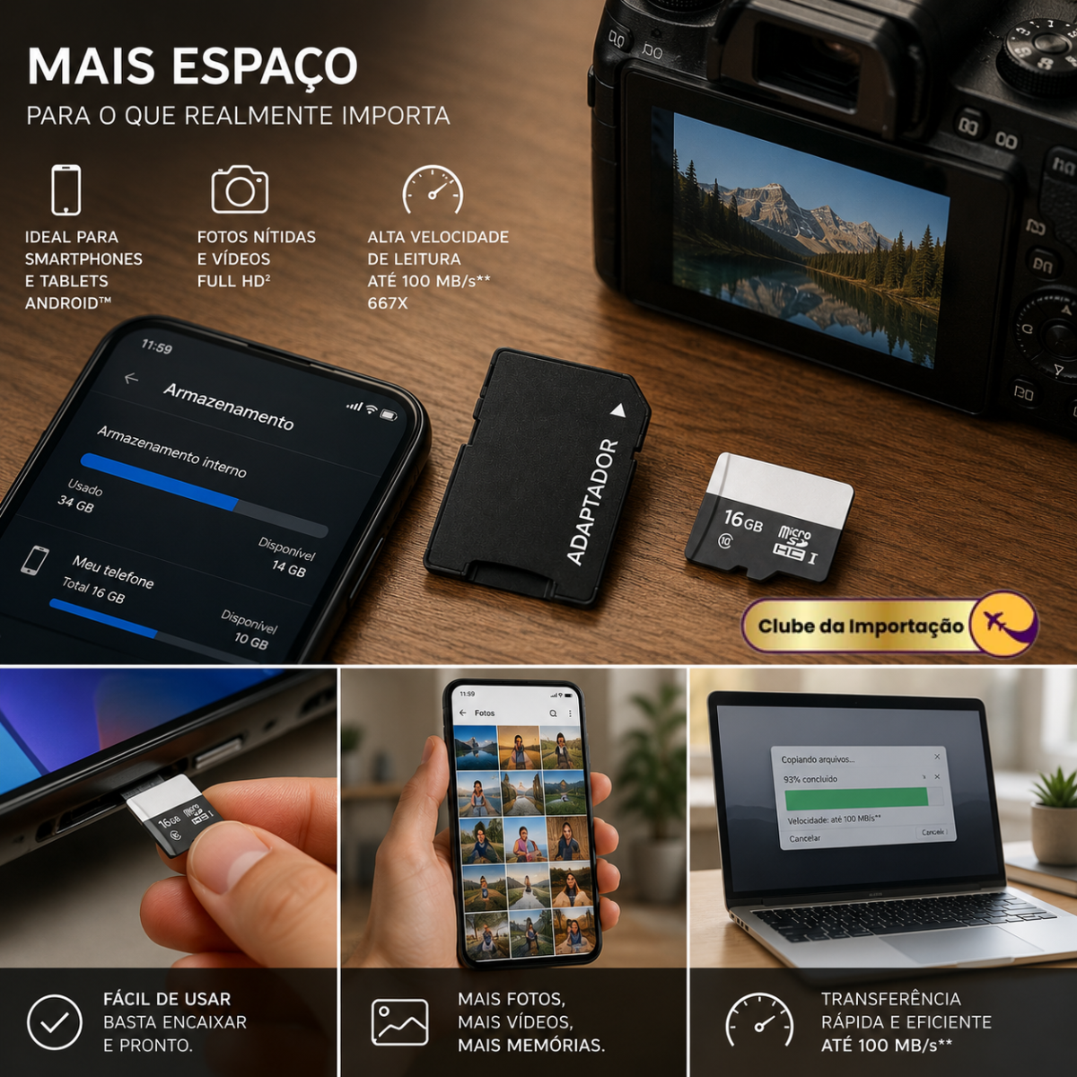 CARTAO DE MEMORIA 16GB