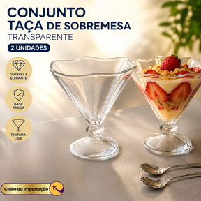 Conjunto De Sobremesa Tulipa 220ml 2un