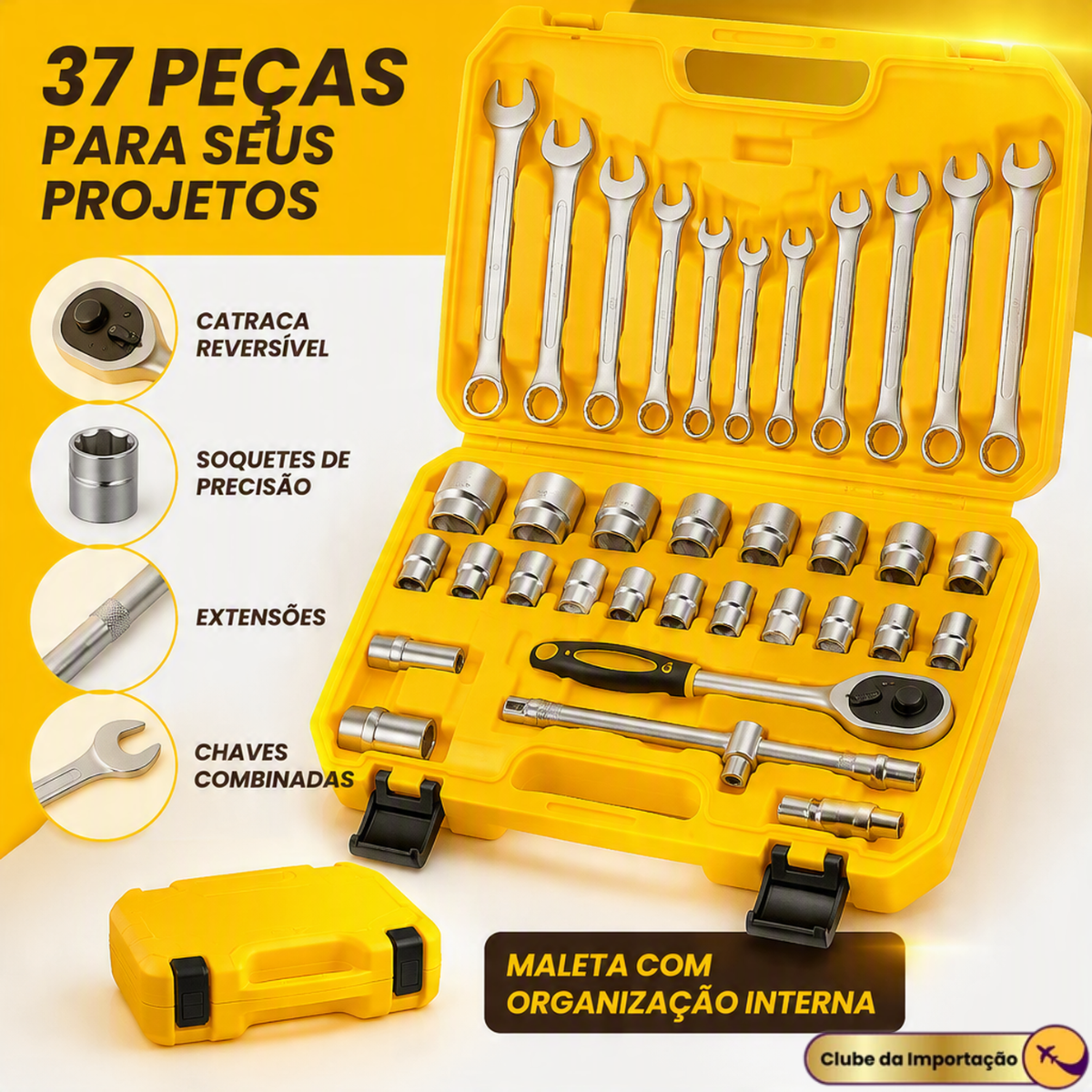 JOGO DE SOQUETES 1/2POL