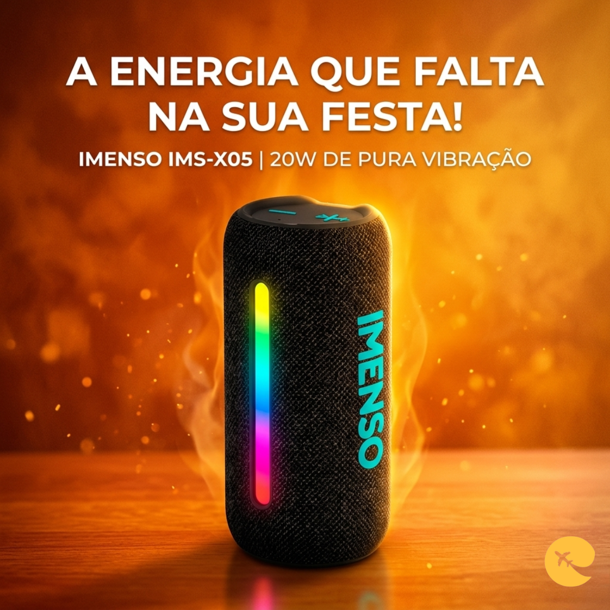 CAIXA DE SOM IMENSNO X05 EXTRA BASS