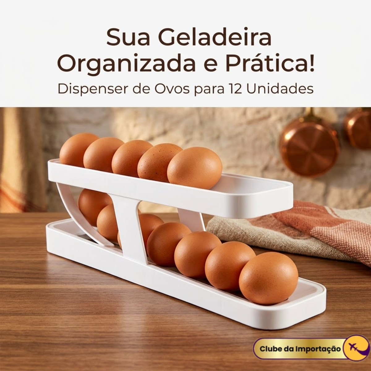 ORGANIZADOR DE OVOS
