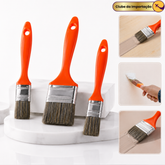Kit 3 Trincha Pincel P/ Pintura Profissional Vários Tamanhos