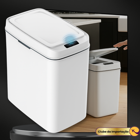 Lixeira Automática 15 Litros Com Sensor Abre E Fecha Sozinha