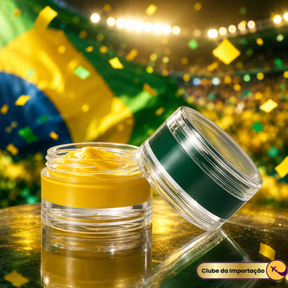 Tinta Pinta Rosto Copa Do Mundo Brasil Pintura Facial Fácil