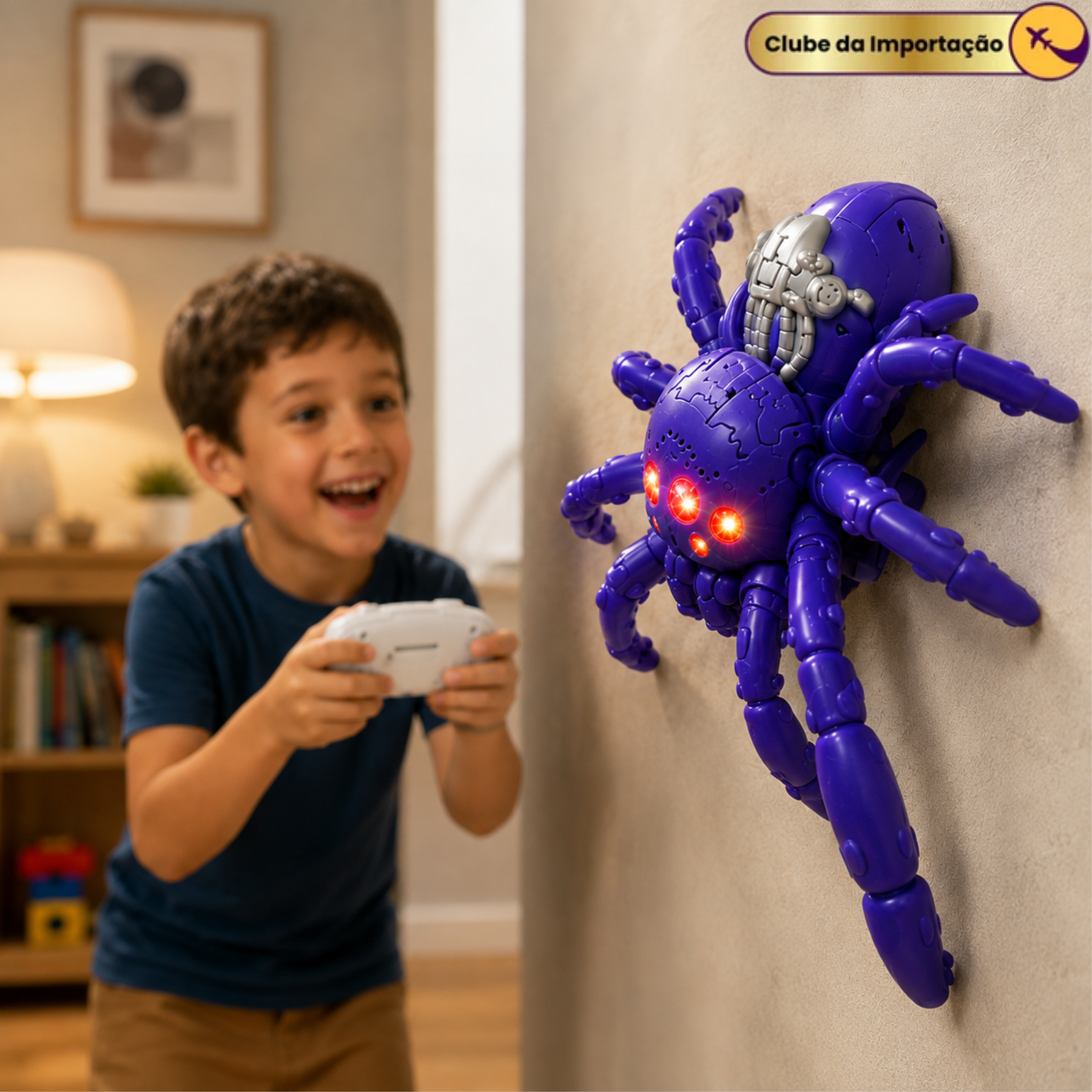 ARANHA ESCALA PAREDE