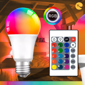 Lâmpada Led Rgb E27 Colorida 10w Festa Casa E Decoração