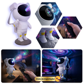 LAMPADA DE PROJEÇAO ASTRONAUTA