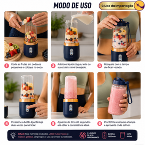 LIQUIDIFICADOR PORTÁTIL