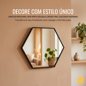 ESPELHO DECORATIVO RUBI PRETO