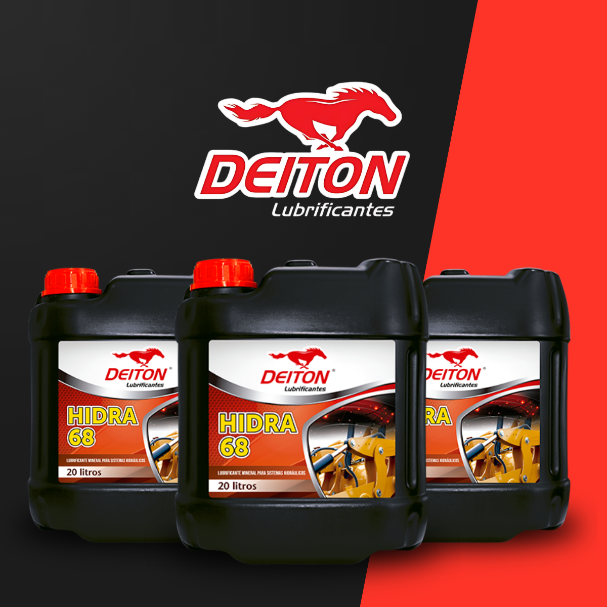 Óleo Hidráulico Hidra 68 Deiton Galão De 20l