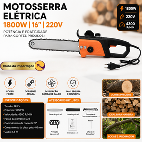 MOTOSSERRA ELÉTRICA