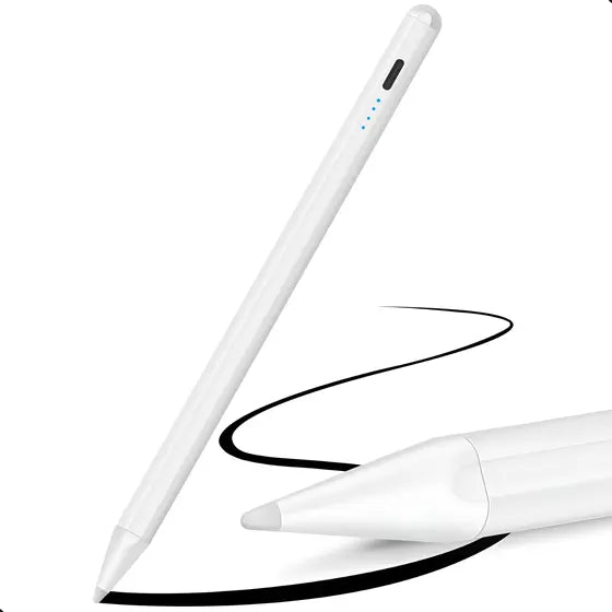Caneta touch de ponta fina stylus de alta precisão universal recarregável