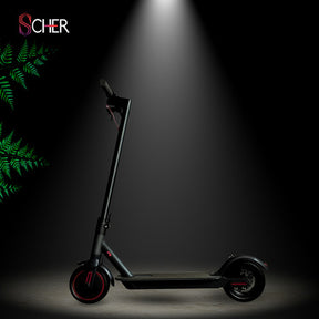 Patinete Elétrico Scooter Scher Street 30km/h Dobrável Veloz Preto