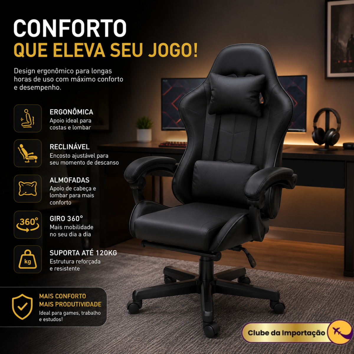 CADEIRA GAMER