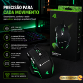 MOUSE GAMER ANÚBIS V4