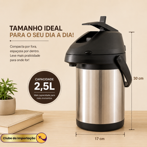 GARRAFA TERMICA HOTELEIRA 2,5L