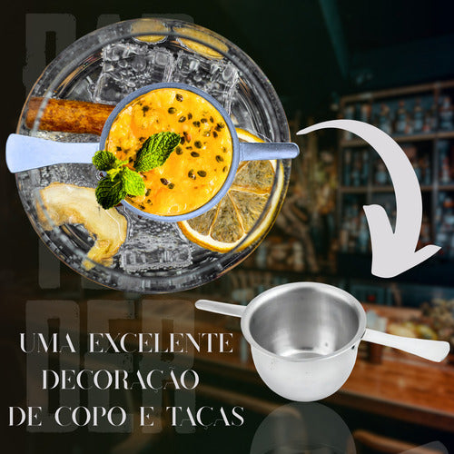 Dosador Inox Para Bebidas 50ml Bar Cozinha Profissiona Drink