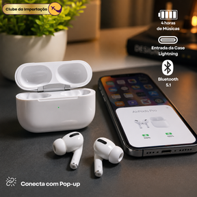 Fone Sem Fio Bluetooth Para iPhone E Android Ultra Premium