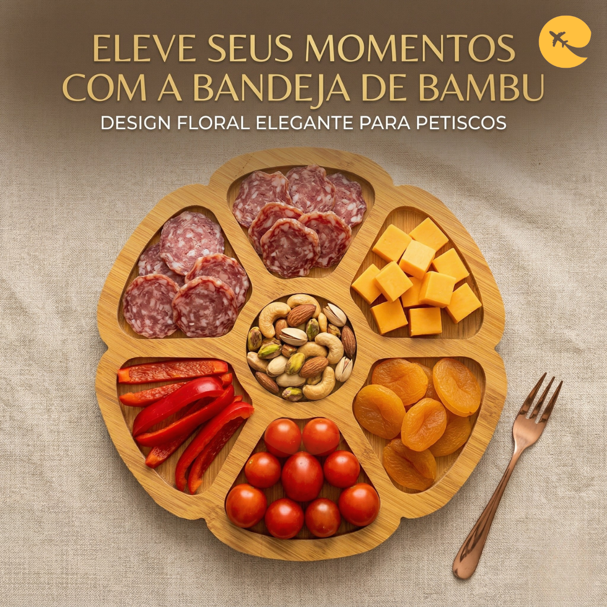 PETISQUEIRA GIRATORIA COM 6 DIVISORIAS