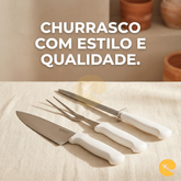 Jogo Churrasco 3Pç