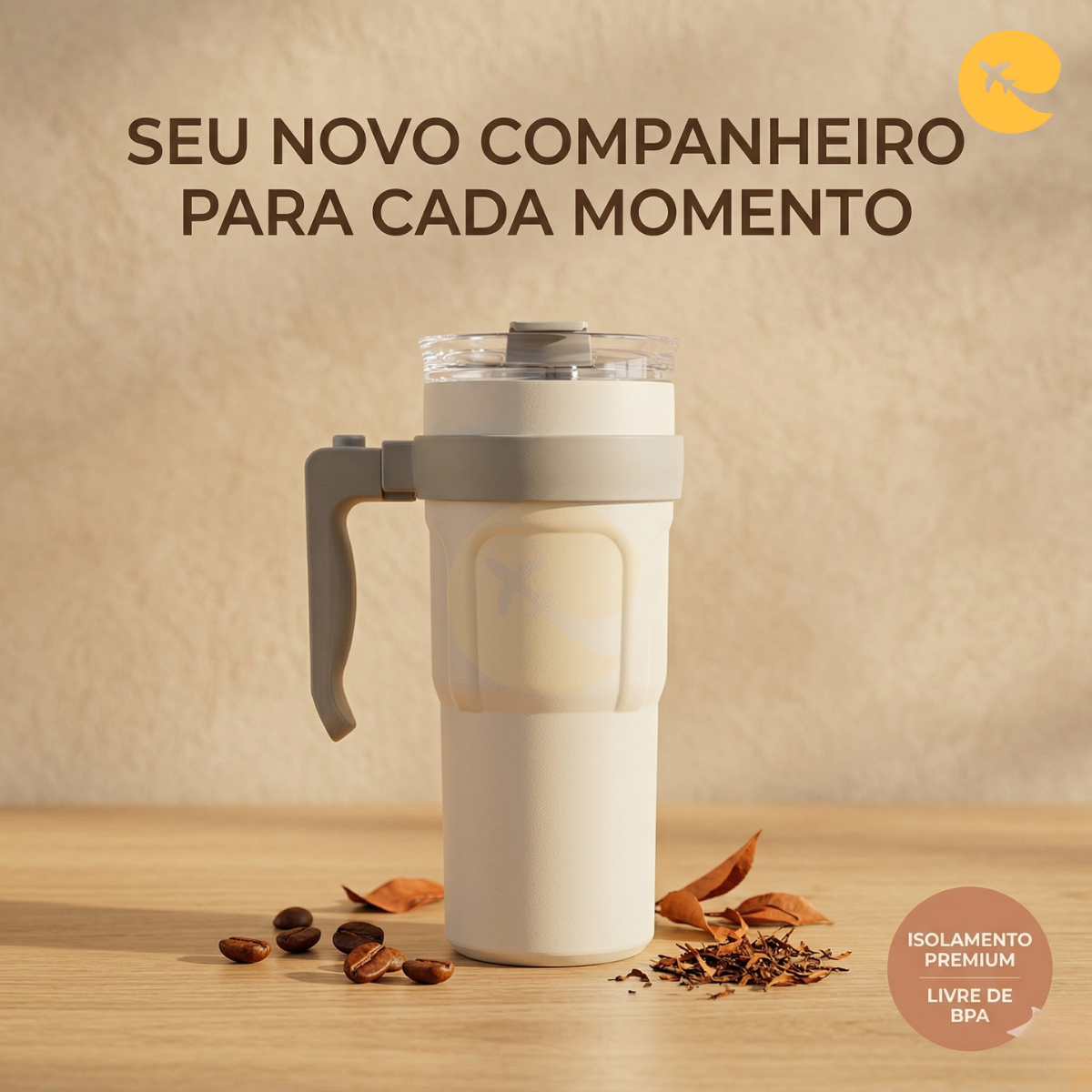 Copo Termico Portatil 750ml