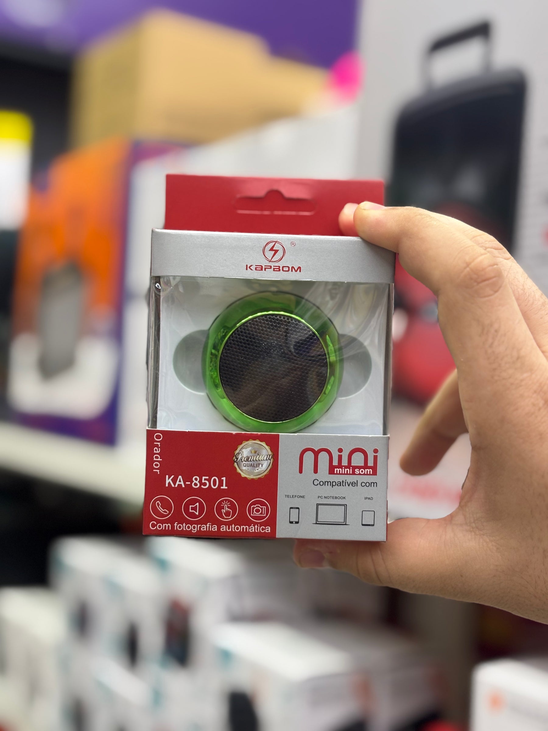 CAIXA DE SOM MINI