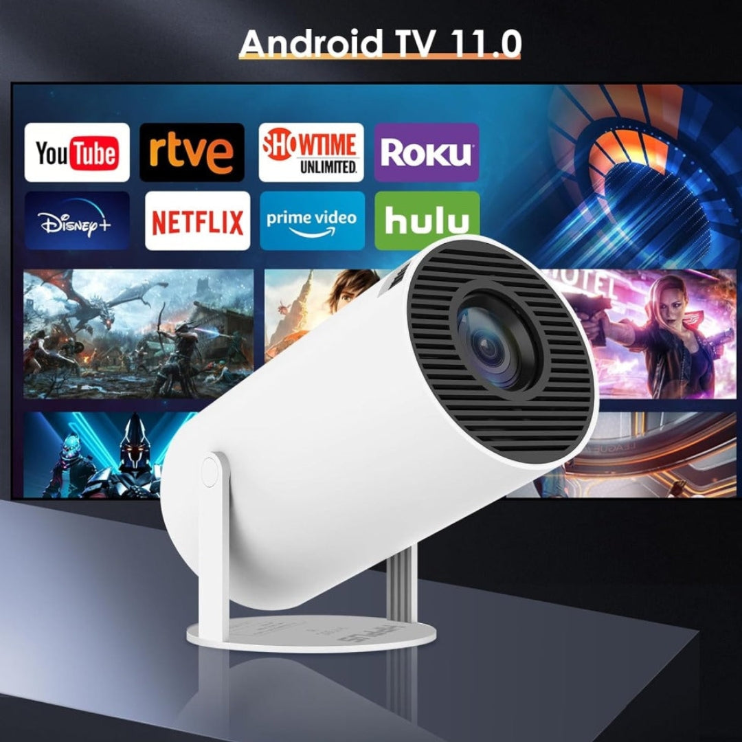 Projetor Profissional 4K HD USB