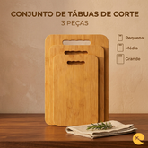 CONJUNTO DE TABUAS DE CORTE