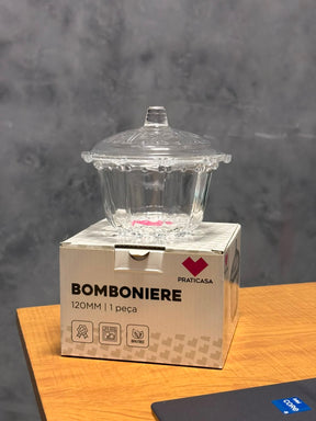 BOMBONIERE DE VIDRO 120MM