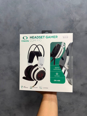 HEADSET GAMER COM FIO