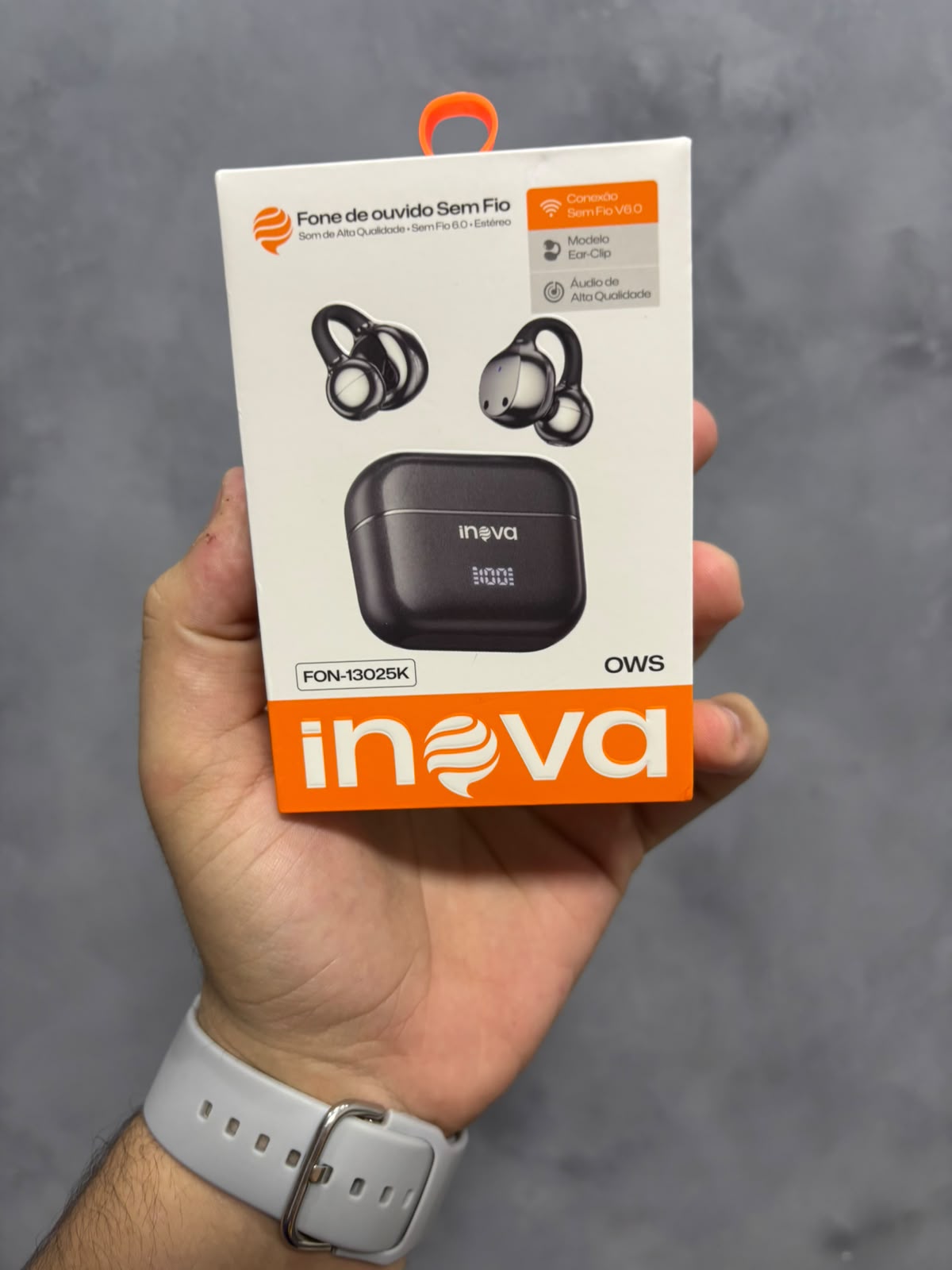 FONE DE OUVIDO SEM FIO